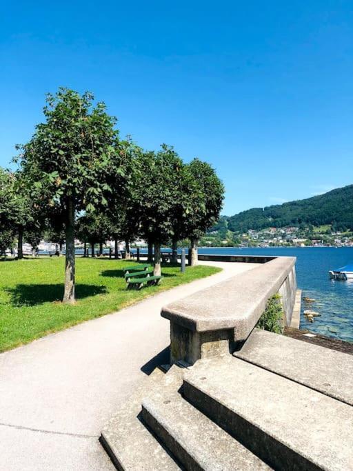 Fewo Kuferzeile Gmunden seenähe Exterior foto